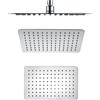OGOMONDO Misure 200x300x2 Mm 104 Ugelli, CONFEZIONE 1 *** Soffione doccia rettangolare acciaio inox 2 mm spessore effetto pioggia varie misure bagno
