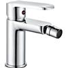 OGOMONDO CONFEZIONE 1 *** Miscelatore rubinetto america per bidet in ottone colore cromato con piletta