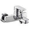 OGOMONDO CONFEZIONE 1 *** Miscelatore rubinetto esterno vasca asia in ottone cromato con set doccia