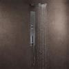 OGOMONDO Wall kit da incasso cromato elegante soffione ultrasottile acciaio inox ugelli autopulenti