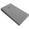 OGOMONDO Misure L100 x P70 x H3,5 cm, CONFEZIONE 1 *** Piatto doccia grigio mineral marmo resina antiscivolo h 3,5 cm