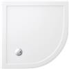 OGOMONDO Misure L90 x P90 x H3,5 cm, CONFEZIONE 1 *** Piatto doccia semicircolare in acrilico iniettato extra strong