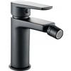 OGOMONDO CONFEZIONE 1 *** Miscelatore rubinetto africa per bidet in ottone colore nero opaco con piletta