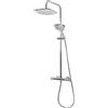 OGOMONDO CONFEZIONE 1 *** Colonna doccia attrezzata slot mix quadra ottone cromato 2 funzioni