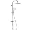 Ogomondo colonna doccia attrezzata omega ottone cromato diametro 22 mm