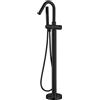 OGOMONDO Finitura- Oro Lucido, CONFEZIONE 1 *** Ogomondo miscelatore a pavimento per vasca freestanding black delhi in ottone