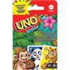 Mattel Games - Uno Junior Carte da Gioco, adatto per bambini e per tutta la famiglia con carte speciali, 45 Carte, per bambini 3+ Anni, GKF04