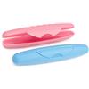 COM-FOUR® 2x custodia per spazzolini, custodia pieghevole per il trasporto | 21,2 cm