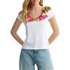LIUJO JEANS T-SHIRT - WA5364J6308 - bianco