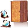 Aroepurt Custodia Compatibile per Samsung Galaxy Tab Active 3 Tablet Cover Custodia Case Rotazione a 360 gradi Angeli Multi-Viewing Custodia in pelle PU Stand Folio Marrone