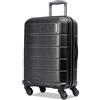 American Tourister Stratum XLT 2.0 Erweiterbares Hartschalengepäck mit Spinnerrollen, Nero corvino, 3-Piece Set (20/24/28), Stratum 2.0 - Valigia rigida espandibile con ruote girevoli