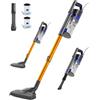 VACTechPro 32KPa/680W/6M Aspirapolvere con Filo, Aspirapolvere con 800ML Pattumiera, Scopa Elettrica con Filo con Design a Doppia Maniglia, Scopa Elettrica con Filo Potente per Pavimenti Duri, Oro