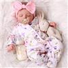 BABESIDE Bambole Reborn - Bambole Reborn Femmina 20 pollici, Bambola Neonata Realistica con Corpo Morbido, con Vestiti e Accessori per Bambini dai 3 Anni