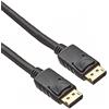 PremiumCord Cavo di Collegamento 4K Displayport 1.2 M/M 1 m, Spina a Spina, 18 Gbps, Video 4K@60Hz 2160p, Full HD 1080p, HDCP, Connettori Placcati Oro, Nero