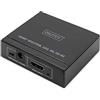 Digitus DS-45340 Splitter HDMI 1x2 - Ingresso: 1 porta/Uscita: 2 porte - UHD 4K/30 Hz - HDCP 1.4 e HDMI 1.4b - Deep Colour, EDID switch, protezione ESD