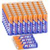 PKCELL Batterie AAA, 1,5 V, batterie alcaline usa e getta LR03, batterie alcaline per tastiere, mouse, telecomandi, (durata 10 anni) x 60 pezzi