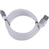 GRUNDIG Cavo di ricarica Lightning per iPhone - iPad - Magnetico - 1 metro - Bianco