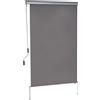Outsunny Tenda Avvolgibile Parasole con Manovella, Installazione a Muro o Soffitto, 120x200cm, Grigio|Aosom