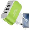Monozoz Caricatore Usb Multiplo Caricabatterie Cellulare Caricabatterie,Cubo Caricabatterie USB,Caricatore Portatile Con Adattatore Da Muro A 3 Porte,Spin a USB Intelligente Luminosa Per Smartphone