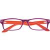 INDUSTRIE OTTICHE ITALIANE SRL CORPOOTTO OCCHIALE DA LETTURA BICOLOR VIOLA/ARANCIO +3.5 DIOTTRIE