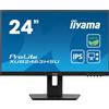 Iiyama Monitor Led 24" Iiyama ProLite XUB2463HSU-B1 Full HD 1920x1080p/3ms/classe G/Nero [XUB2463HSU-B1]