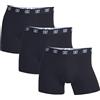 CR7 Cristiano Ronaldo 3 Pack Basic Trunk, Boxer Uomo, Nero (Black 900), Small