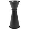 The Bars 005709, Misurino Cocktail, Acciaio Inox, Nero, ml 15/30, Made in Italy