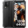Blackview BV4800 SE Android 15 Rugged Smartphone 12GB+64GB 90Hz Cellulari IP68