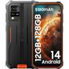 Blackview BV4800 Pro Rugged Smartphone 12GB+128GB 6.56" NFC Android 14 Cellulari