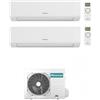 Hisense CONDIZIONATORE HISENSE DUAL SPLIT ENERGY ULTRA 9000+9000 BTU WIFI INVERTER 2AMW42U4RGC A++