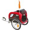 Croci Cargo Bike - Rimorchio da Bicicletta e passeggino per cani - Pratico Trasportino Cane Bici Spazioso e Comodo - Lungo 119 cm per cani di peso fino a 30 kg