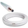 Generico - Tubo rame rivestito condizionamento rotolo da 15 mt 1/2 isolato