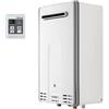 RINNAI - Scaldabagno Scaldino a Gas Rinnai Infinity 28e Flusso Forzato 28 Lt da Esterno Uso Professionale ErP Metano