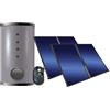 Over - Pannello solare termico Over Solar 500 lt circolazione forzata da 10.56 mq per Tetto Piano e a Falde