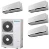 Hisense - Condizionatore Hisense VRF quadri split 7000+12000+12000+12000 btu con inverter AVW-48UCSC