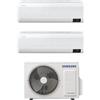 Samsung - Climatizzatore Samsung WindFree Elite wifi dual split 9000+9000 btu inverter A+++ in R32 AJ040TXJ2KG