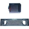 Generico - Plenum in Poliuretano Espanso a 2 uscite di diametro 150 mm