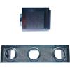 Generico - Plenum in Poliuretano Espanso a 3 uscite di diametro 150 mm