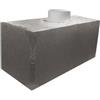 Generico - Plenum in Poliuretano Espanso a 1 uscita di diametro 200 mm