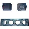 Generico - Plenum in Poliuretano Espanso a 5 uscite di diametro 200 mm