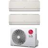 Lg - Climatizzatore LG Artcool color wifi dual split 9000+9000 btu inverter con R32 MU2R15 in A+++
