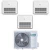 Hisense - Condizionatore con inverter trial split Console Hisense AKT26 9000+9000+9000 Btu R32 in A++