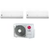 Lg - Climatizzatore LG Libero Smart wifi dual split 9000+18000 btu inverter in R32 MU3R19 A+++