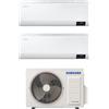 Samsung - Climatizzatore Samsung Cebu Wi-Fi dual split 12000+12000 btu inverter A+++ in R32 AJ050TXJ2KG