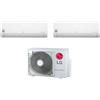 Lg - Climatizzatore LG Libero Smart wifi dual split 9000+12000 btu inverter con R32 MU2R15 in A+++