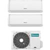 Hisense - Climatizzatore Energy Pro Hisense dual split 12000+12000 btu inverter con wifi 3AMW72U4RJC in A++