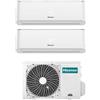 Hisense - Climatizzatore Energy Pro Hisense dual split 12000+12000 btu inverter con wifi 3AMW62U4RJC in A++