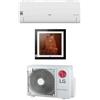 Lg - Condizionatore LG Dual Split Libero Smart + Art Cool Gallery 12+12 12000+12000 Btu Inverter A++ MU3R19 WIFI ready