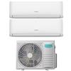 Hisense - Climatizzatore Inverter Hisense Hi Comfort Wi-fi Dual Split 12000+18000 Btu 3AMW62U4RJC R-32 A++