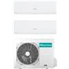 Hisense - Climatizzatore Inverter Hisense IQ plus Wi-fi Dual Split 12000+12000 Btu 3AMW72U4RJC R-32 A++